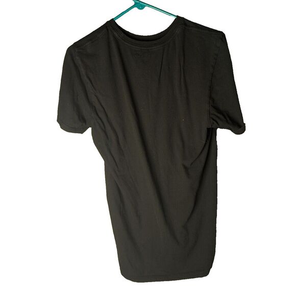 Hurley T-Shirt Mens Medium Short Sleeve Premium Fit Crew Neck Graphic Logo Black - Picture 2 of 3